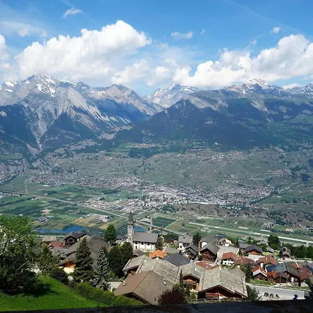 Lejlighed Traditional With Balcony Veysonnaz
